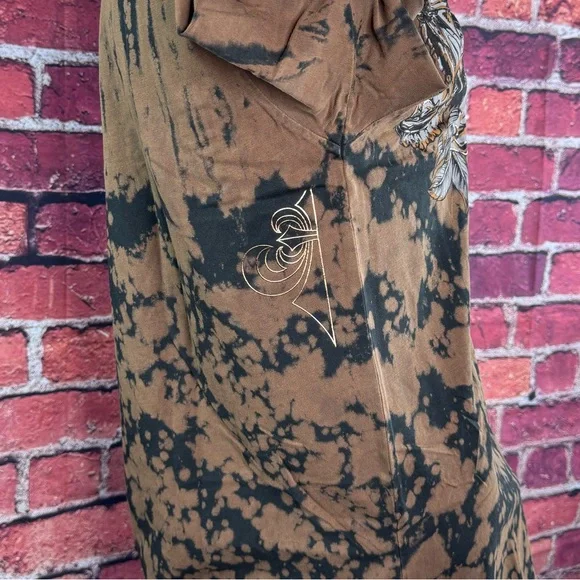 Affliction Men's Short Sleeve Graphic T-shirt - Black/Brown-Size: Large - NWOT - Picture 12 of 13